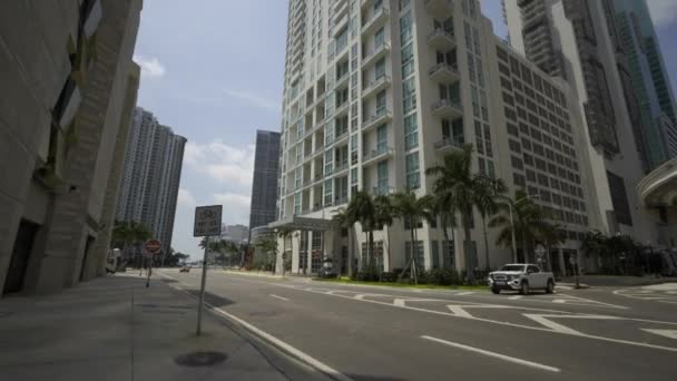 Poznałem Wieżę Downtown Miami — Wideo stockowe