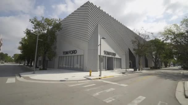 Tom Ford Design District Miami — Vídeos de Stock