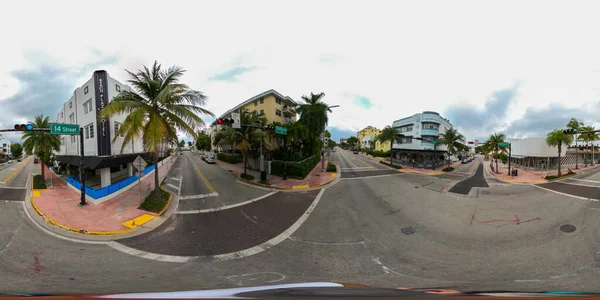 Miami Beach Los Hoteles Collins Avenue Cierran Debido Pandemia Coronavirus —  Fotos de Stock