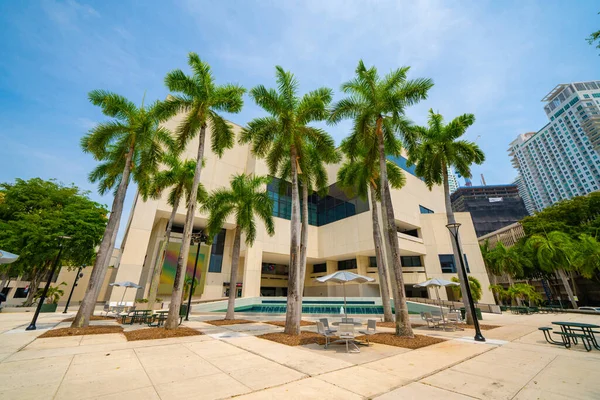 Beautiful Scene Miami Dade Community College Campus Mdcc Downtown Shut — Stock Photo, Image