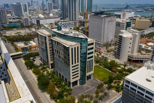 Gedung Pengadilan Distrik Pusat Kota Miami — Stok Foto