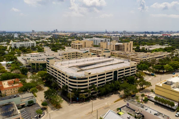 Flygfoto Broward Health Medical Center Fort Lauderdale — Stockfoto