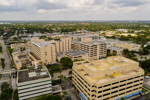 Foto Aerea Broward Health Medical Center Fort Lauderdale — Foto Stock