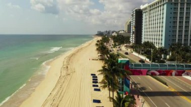 Hükümet Fort Lauderdale FL Coronavirus Covid 19 'un kapatılmasını emretti.