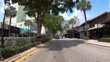 Las Olas Fort Lauderdale şehir merkezi FL ABD