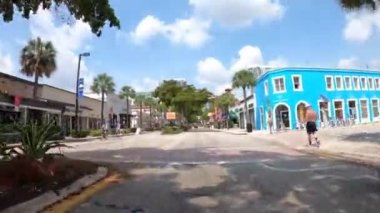 Las olas, Coronavirus Covid 19 salgınını durdurdu. Fort Lauderdale FL Gopro kahramanı 8 'i vurdu.