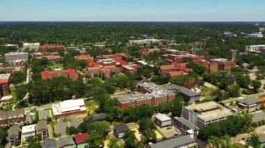 FSU Florida Eyalet Üniversitesi kampüsü Tallahassee Hava Aracı videosu