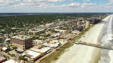 Stock klibi Jacksonville Plajı FL Coronavirus Covid 19 salgını