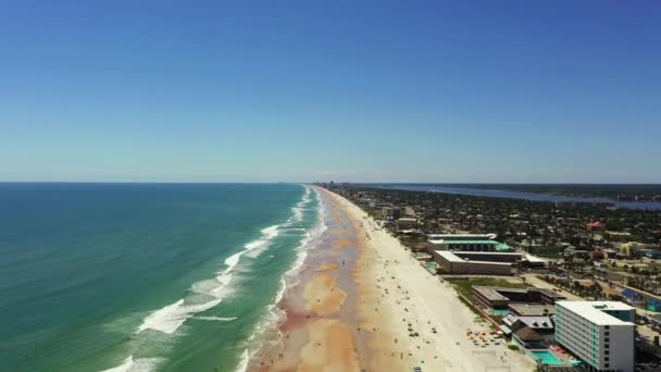 Praia Vazia Daytona Portugal — Vídeo de Stock