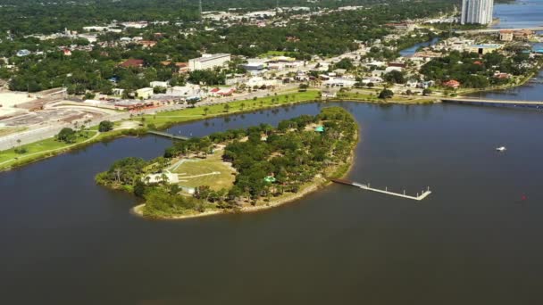 Manatee Island Daytona Beach — Stockvideo