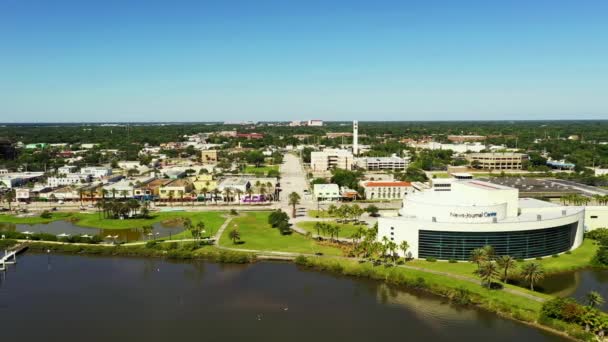 News Journal Center Daytona Beach — стоковое видео