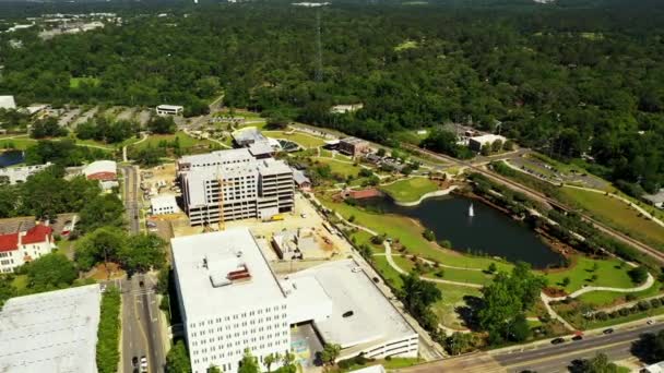 Vídeo Aéreo Cinematográfico Cascades Park Tallahassee Eua — Vídeo de Stock