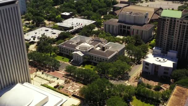 Aerial Video Florida Supreme Court Tallahassee — стокове відео