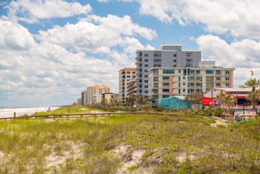 Sahil binaları Jacksonville Beach FL USA