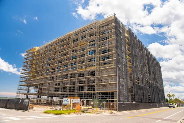 Área Construção Margaritaville Beach Hotel Jacksonville Eua — Fotografia de Stock