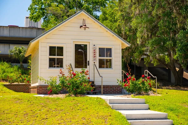 Historisch Gebouw Tallahassee Smokey Hollow Barbershop — Stockfoto