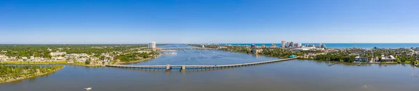 Luftpanoramabrücken Nach Daytona Beach Usa — Stockfoto