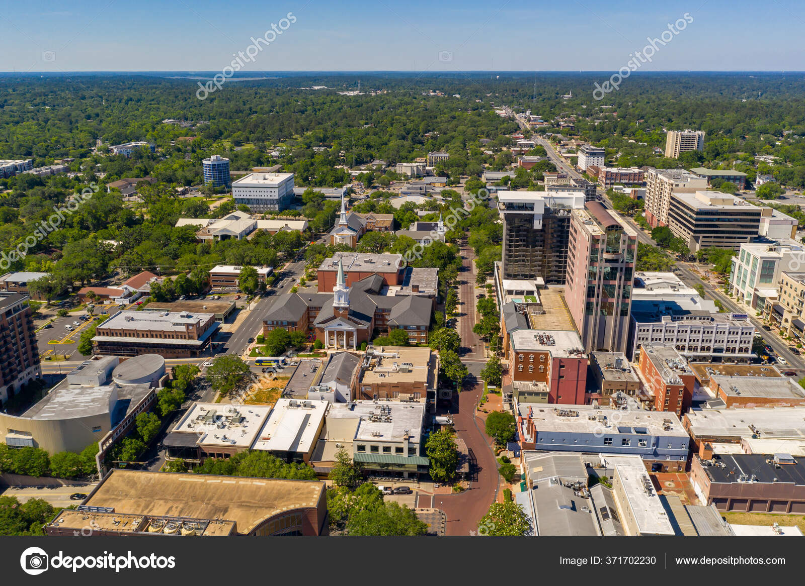 Downtown Tallahassee Usa — Stock Photo © felixtm 371702230