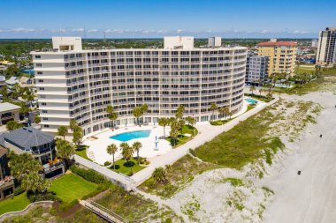 Hava fotoğrafı Seascape Sitesi Jacksonville Sahili FL