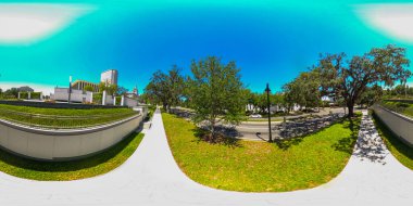 Tallahassee FL ABD şehir merkezinde 360 fotoğraf