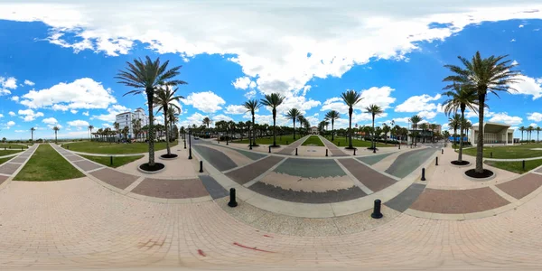 360 Virtuális Séta Fotó Jacksonville Jax Beach Usa — Stock Fotó