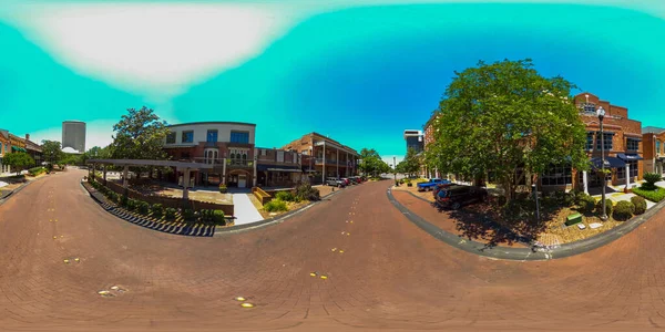 360Vr Σφαιρική Φωτογραφία Στο Κέντρο Της Πόλης Tallahassee Ηπα — Φωτογραφία Αρχείου