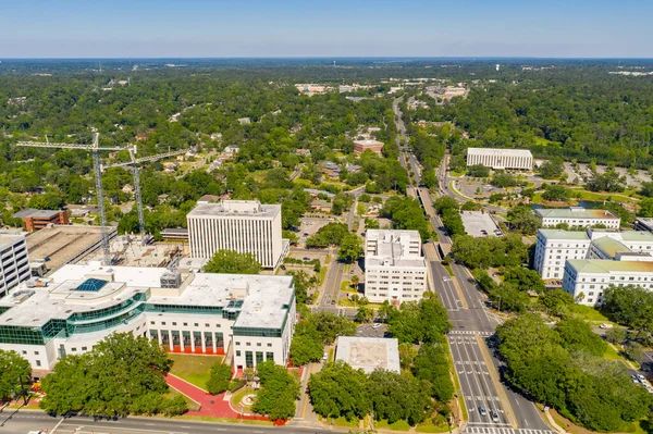 Aerial Photo Downtown Tallahassee — Stock Photo, Image