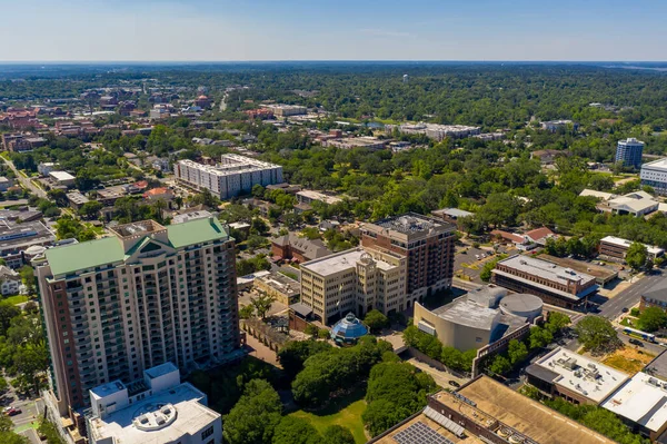 Apartamentos Fotos Aéreas Downtown Tallahassee — Fotografia de Stock