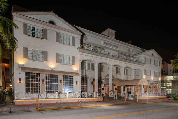 Het Betsy Ross Hotel Ocean Drive Heeft Coronavirus Covid Uitgeschakeld — Stockfoto