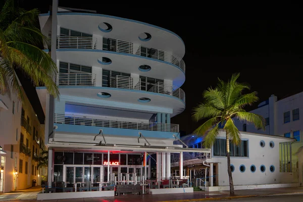 Palace Hotel Miami Beach Fermé Coronavirus Covid Pandémie — Photo