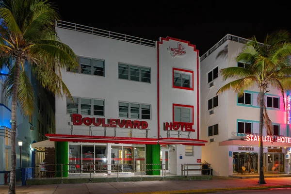 Boulevard Hotel Fechou Coronavirus Covid — Fotografia de Stock