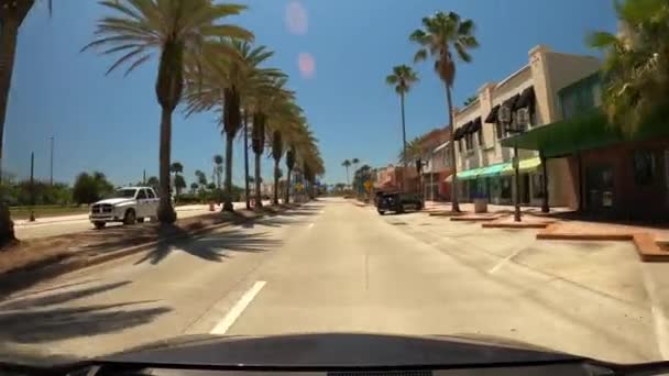 Beach Street Daytona Abd — Stok video
