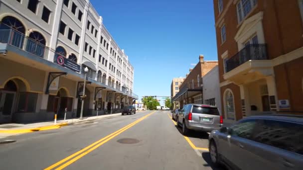 College Avenue Downtown Tallahassee — Vídeo de stock