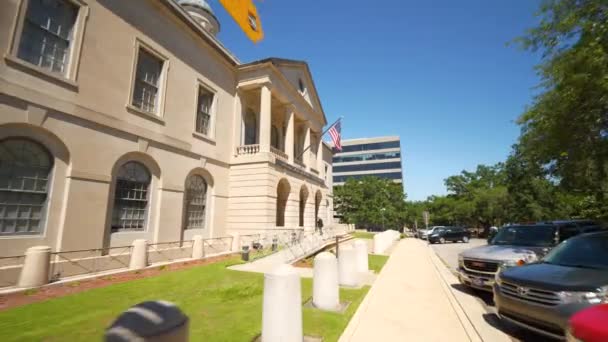 Downtown Tallahassee États Unis Bankruptcy Courthouse — Video