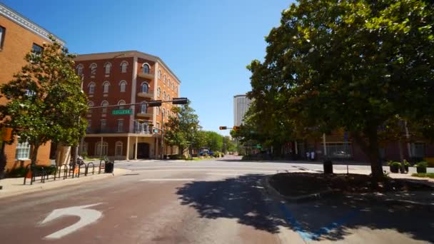 Downtown Tallahassee Pendant Coronavirus Covid Fermé Ses Portes — Video