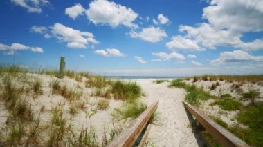  Jacksonville Plajı Coronavirus Covid 19 'u kapatın.
