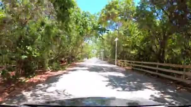 Οδήγηση Στο North Surf Road Hollywood Beach Broward County — Αρχείο Βίντεο