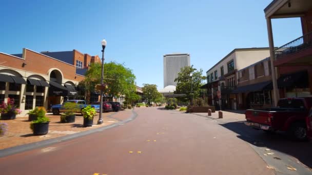 Motion Video Downtown Tallahassee Usa — Stock video