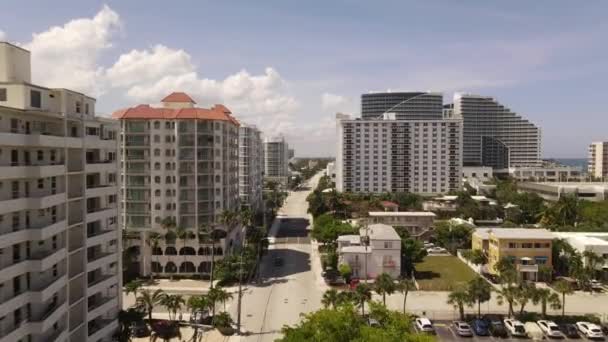 Birch Yolu Lauderdale Hava Filosu Üstgeçişi — Stok video