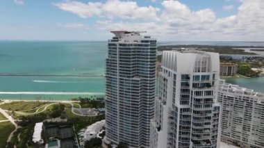 Miami Sahili 'nin video kuleleri 4k 60p