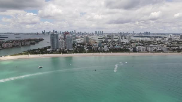 Wycieczka Przybrzeżna Miami Beach Maj 2020 60P — Wideo stockowe