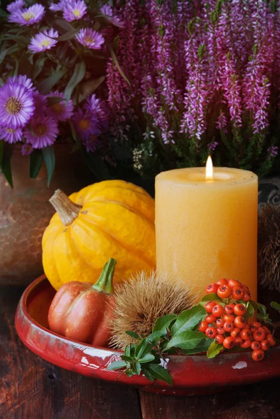 Arredamento per il Ringraziamento d'autunno — Foto Stock