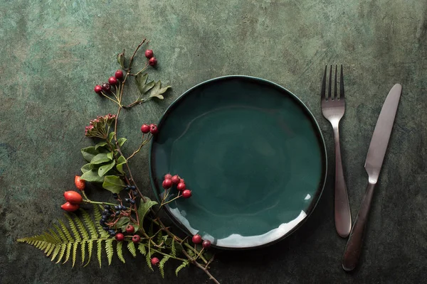 Thanksgiving table setting — Stock Photo, Image