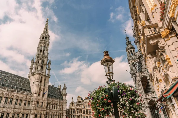 Grand Place Brussels Belgium Most Important Tourist Destination Most Famous — Stock Photo, Image