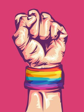 Hand Fist Rights clipart