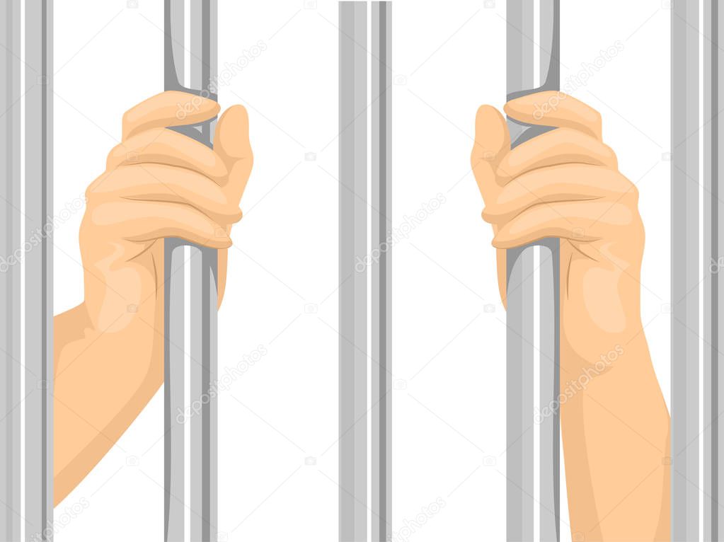 Hands Behind Bars