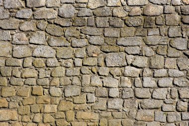 yıpranmış bir Kale duvarından arka plan stonewall