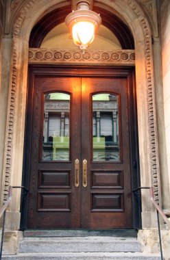 Süslü kapı giriş Daire bina Upscale
