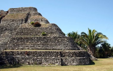 Chacchoben Maya harabelerini Meksika