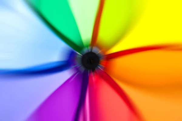 Abstract Blurred Rainbow Color Wheel — Stock Photo, Image